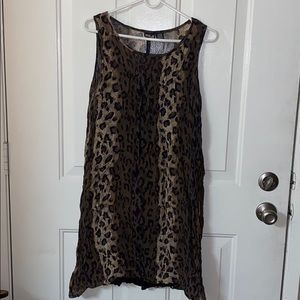 BILA cheetah print dress.